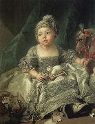 Francois Boucher Portrait of Louis Philippe of Orleans as a child painting